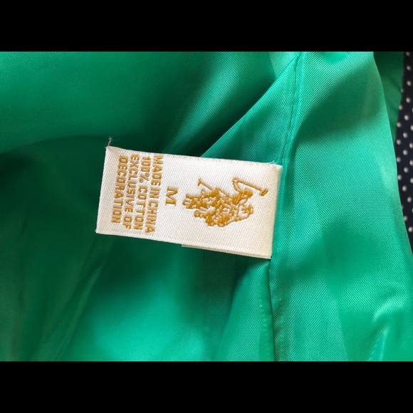 U.S. Polo Assn. Navy Polka Dot Blazer - Picture 7 of 8